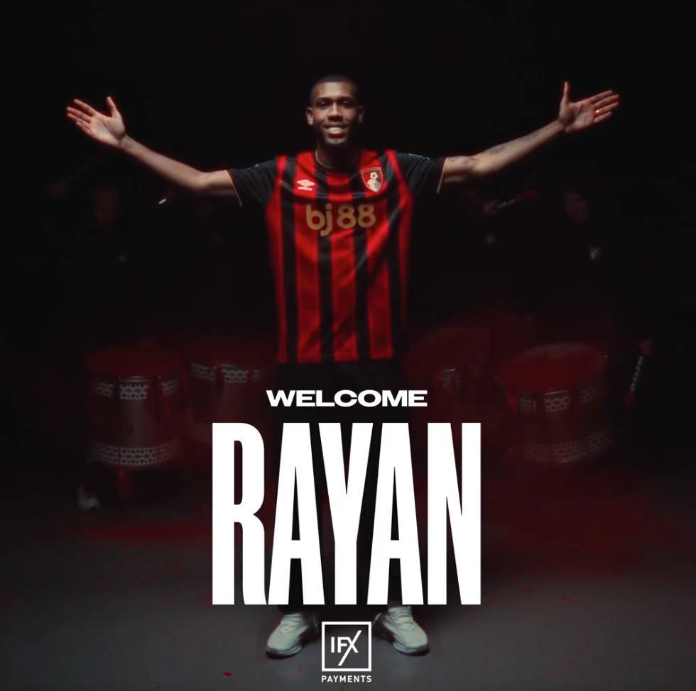 官方：伯恩茅斯签下达伽马19岁前锋拉扬；据悉总价3030万英镑