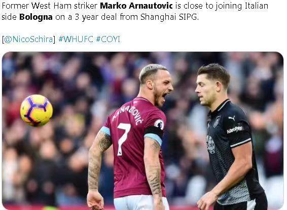 九五至尊-阿瑙接近和意甲球队签约3年 欲和海港提前解约